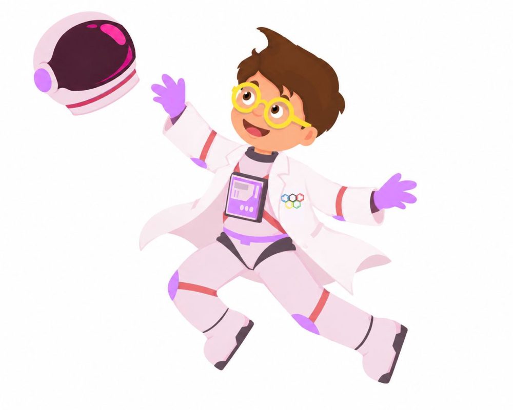 omulet astronaut violet